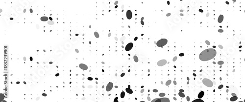 Abstract grunge grid polka dot halftone background pattern. Spotted black and white. simple bussines, contens design