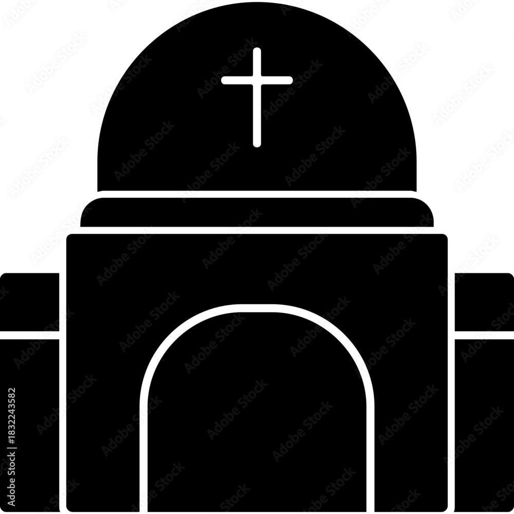 Obraz premium Church Icon