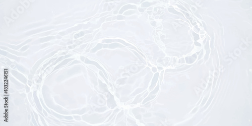 Minimalistic white water surface with gentle ripples, light reflections