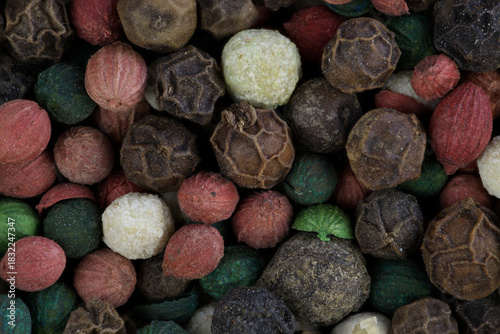 Colorful cooking spices from Egypt