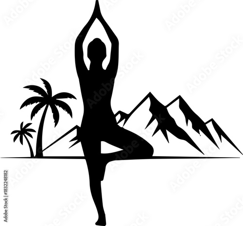 Find your inner peace with yoga retreat in nature, mindful practice for wellness, healthy lifestyle, zen balance, and spiritual journey toward tranquility