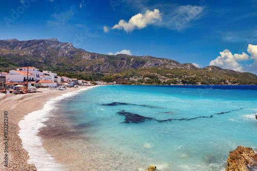 Fototapeta Naklejka Na Ścianę i Meble -  Kokkari beach in Samos, Greece