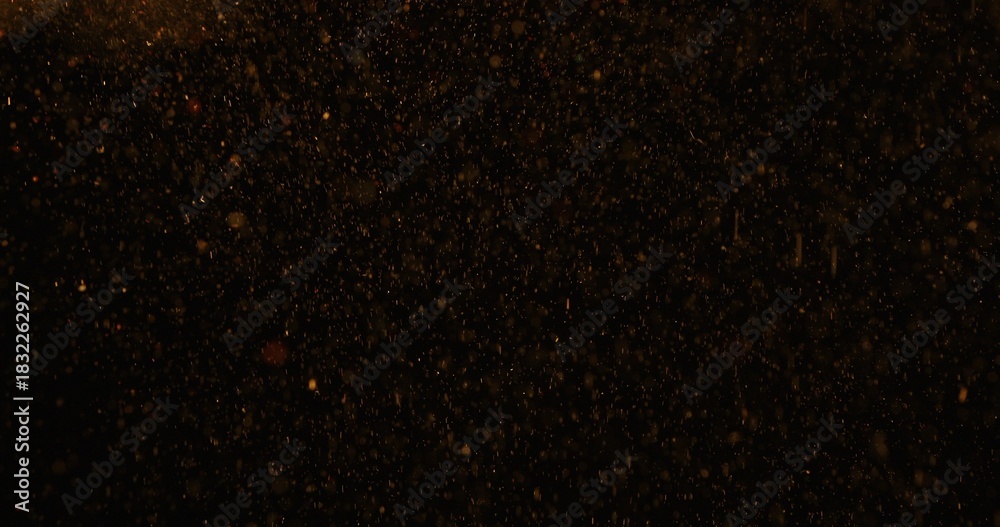 custom made wallpaper toronto digitalAbstract particles of gold dust float in the air