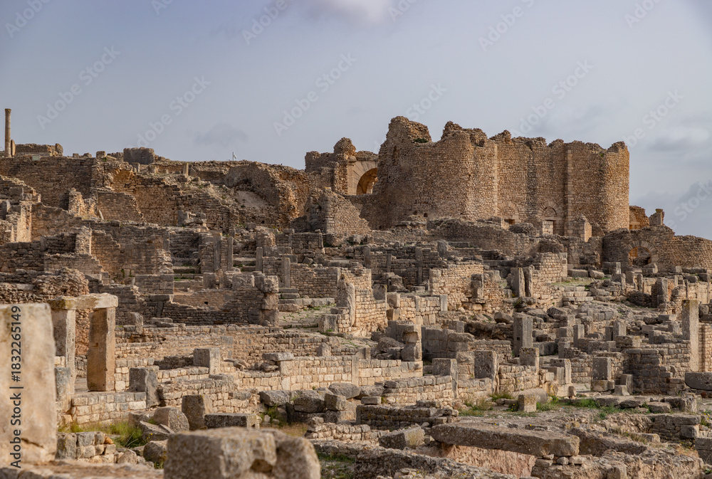 Fototapeta premium Dougga Archaeological Site