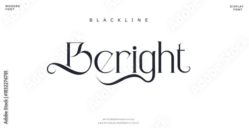 Beright Display font, ideal for sports branding, posters, and dynamic graphics
