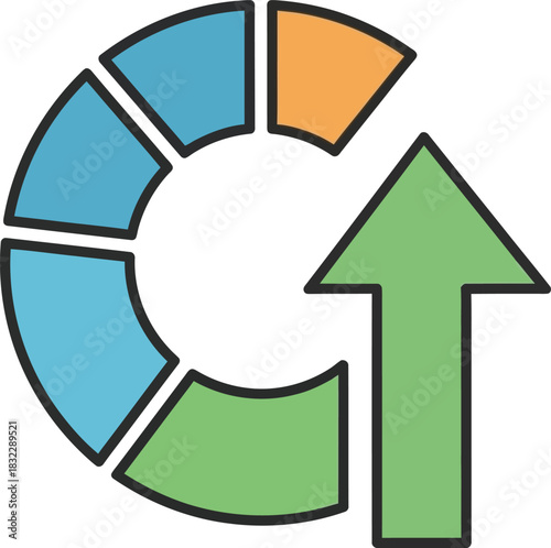 Dynamic banner advertisement design with bold typography and vibrant color accents for marketing campaigns