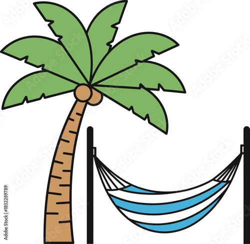 Vibrant cmyk color banner advertisement design with bold text and graphic elements