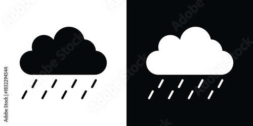 Rain icons symbol illustration. Vector graphics