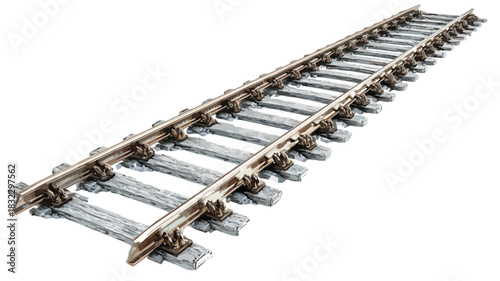 Professional Vector Rail Track Model Without Rail for Adobe Stock Photos