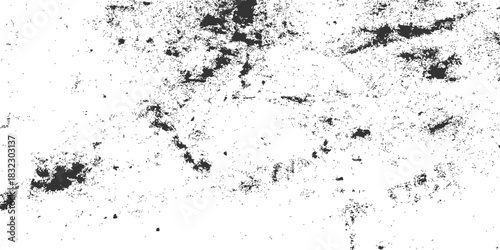 Wallpaper Mural Black ink splash pattern on a dirty grunge texture wall background illustration Torontodigital.ca