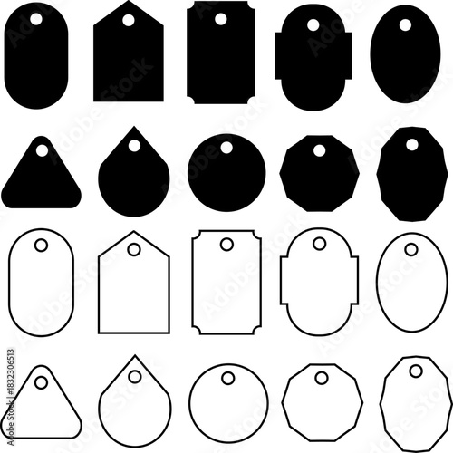 Tag Shapes Collection