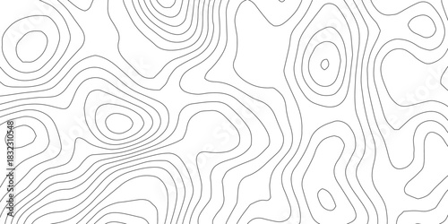 The concept map of a conditional geography scheme and the terrain path. Isolated Object.