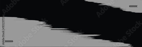 grey black brush wrap car sticker pattern abstract banner sporty lines black color combination grunge brush modern pattern design.