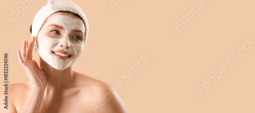 Beautiful young woman with ...