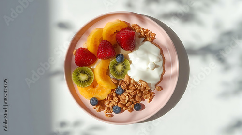Aesthetic Food Photography: Balanced Breakfast Flat Lay