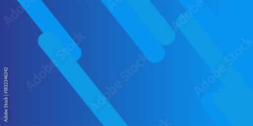 Abstract blue background with diagonal lines. Dynamic shapes composition. Vector illustration