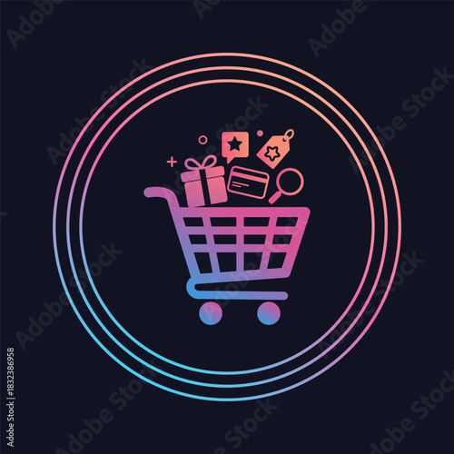 Modern UI design elements for web and app interfaces with buttons and forms