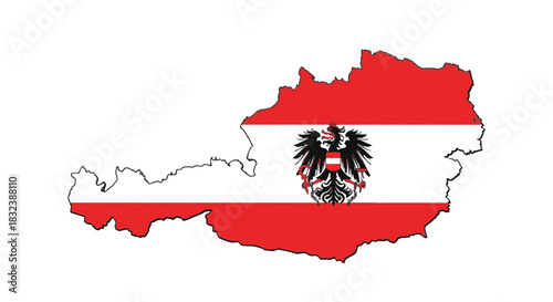Austria's National Flag A Visual Depiction of Identity and Pride within the Austrian Borders