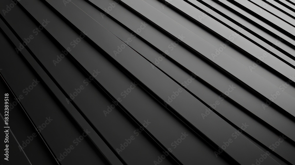 Obraz premium Abstract Black Lines - Geometric Pattern and Texture.