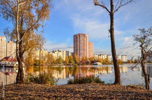 Wallpaper Mural Kyiv Autumn. Ukraine Torontodigital.ca