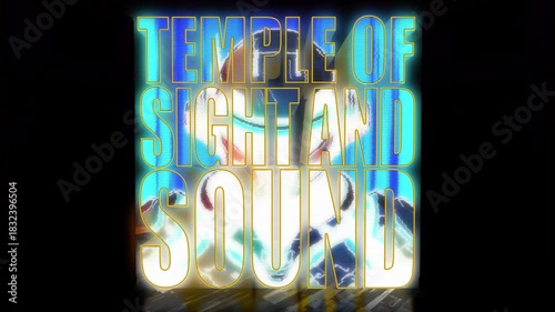Temple of Sight and Sound Gold Anime Robot
