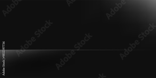 Limbo black background. Abstract dark gradient backdrop.