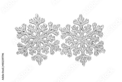 Beautiful decorative snowfl...
