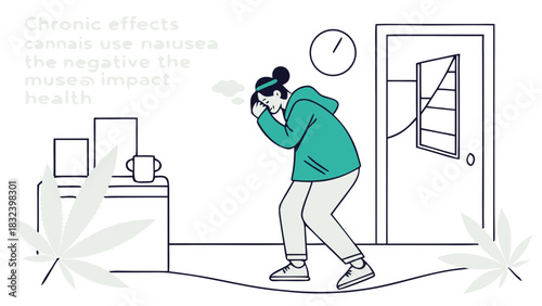 vomits effect chronic of cannabis
