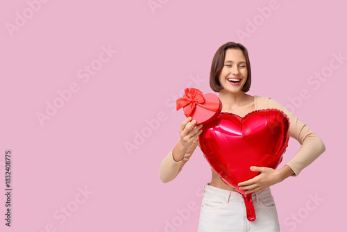 Beautiful young woman with ...