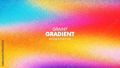 Vibrant grainy summer gradient filled with warm bright soft refreshing tones created from thousands of individual dots. Summer gradient with tropical tone that evokes sunlight warmth and gentle motion