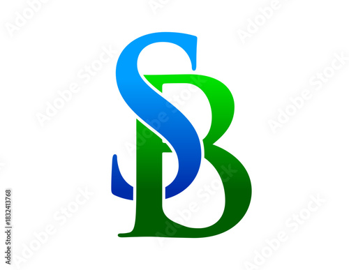 SB vector image logo