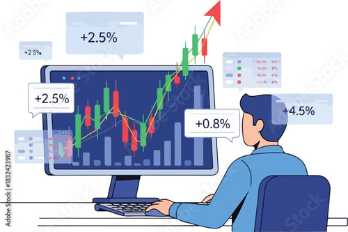 Man applying first aid to woman's injured arm in emergency situation