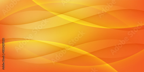 Abstract orange gradient vector background.