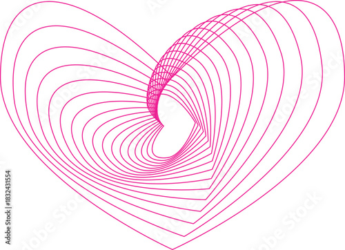 This design often symbolizes love, affection, and connection, making it a popular choice for romantic themes or expressions of care.