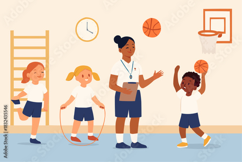PE Class and Sports in School