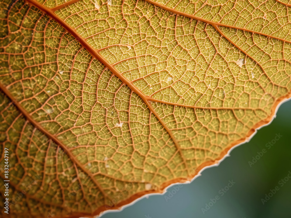 Obraz premium macro of leaf