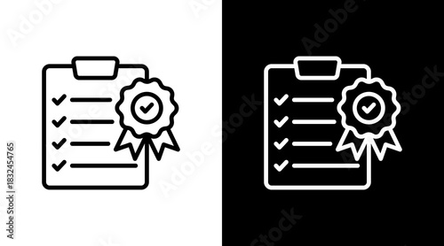 Quality With Icon Set Design