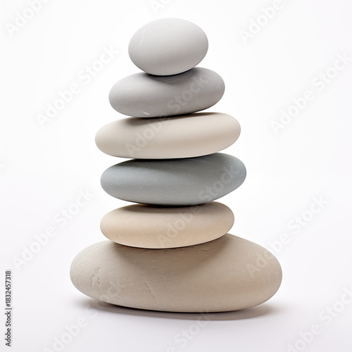 Stacked Zen Stones: Balance & Serenity