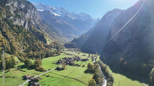 Mürren is first mentioned in 1257 as Mons Murren (Mount Murren). It was probably an alpine pasture until the settlement of immigrants from Lötschental shortly after 1300