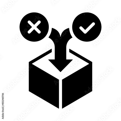 Testing Icon - Solid Black