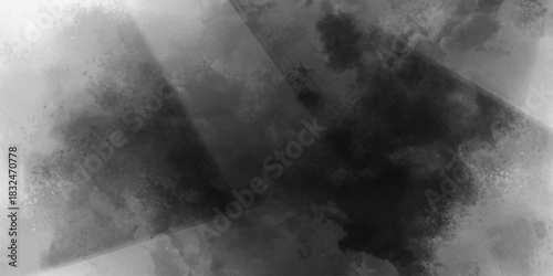 Abstract white and gray are light with white the gradient is the surface with templates metal texture. Realistic spotlights for lighting. Colorful laser light beams taken in the dark room.