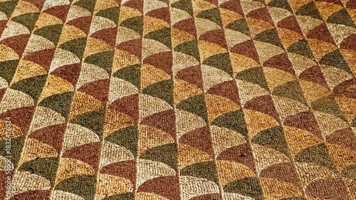 The ruins of the Baths of Caracalla, Rome, Italy, dating back to 212 AD, under the emperors Septimius Severus and Caracalla