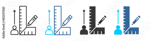 mearsure icon set multiple style collection	