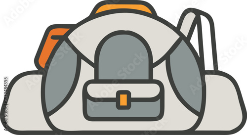 Electric vehicle auto travel transportation business symbol vector icon illustration design