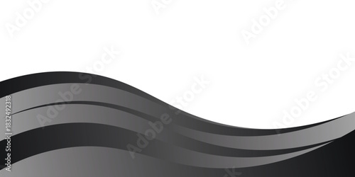 Dark grey abstract wide horizontal banner with hexagon carbon fiber grid and orange luminous lines. Technology vector background with orange neon lines,eps.10