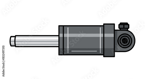 Precision Industrial Hydraulic Cylinder Element for Mechanical Power Transmission Systems