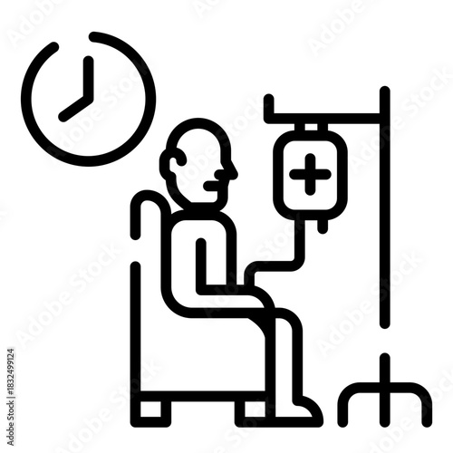 Chemotherapy duration icon