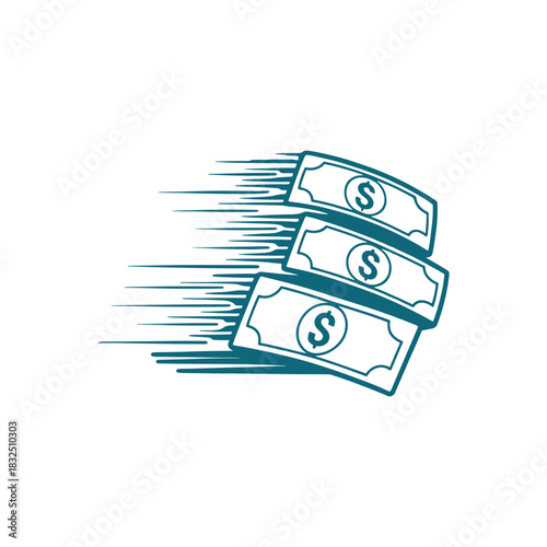 Modern financial growth arrow business logo