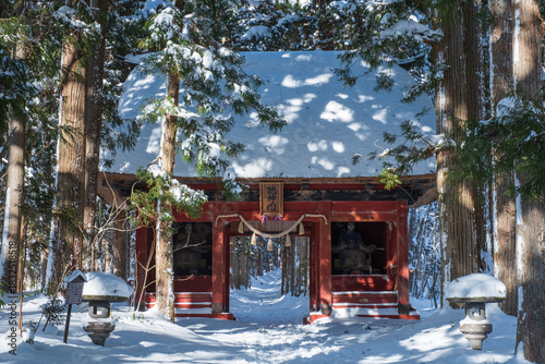戸隠神社奥社　参道　随神門