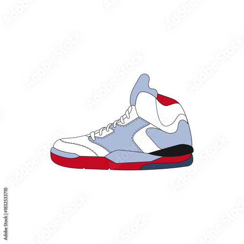 Sneakers Shoes Illustration